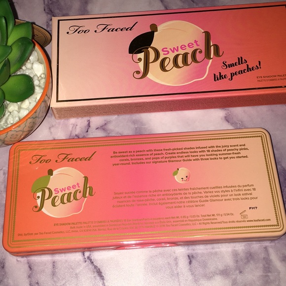 Too Faced SWEET PEACH Eyeshadow Palette β¨New ππ - Picture 6 of 7